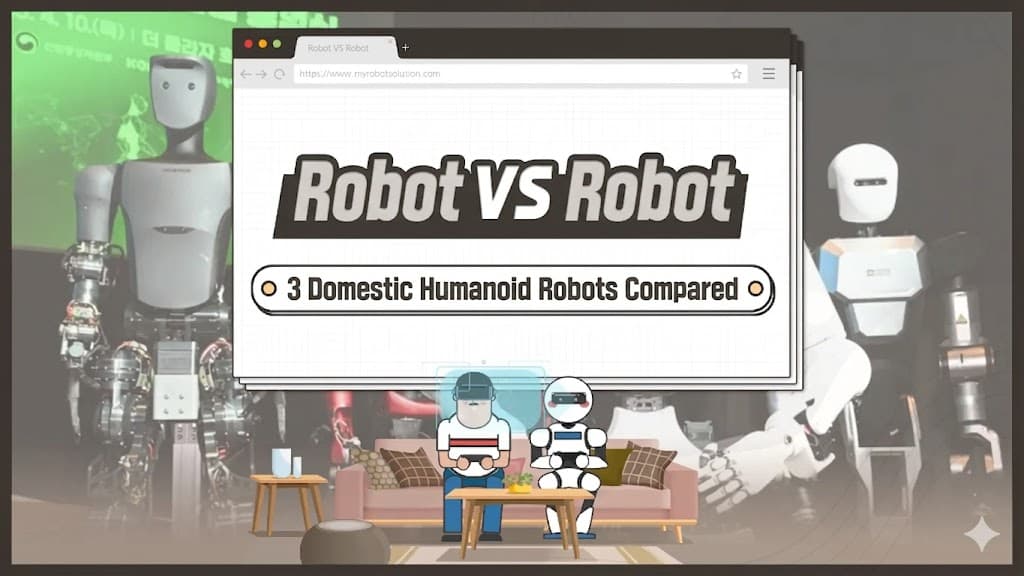 Comprehensive Comparison of 3 Major Korean Humanoid Robots: Robotis AI Worker, Rainbow RB-Y1, and A-Robot ALICE M1