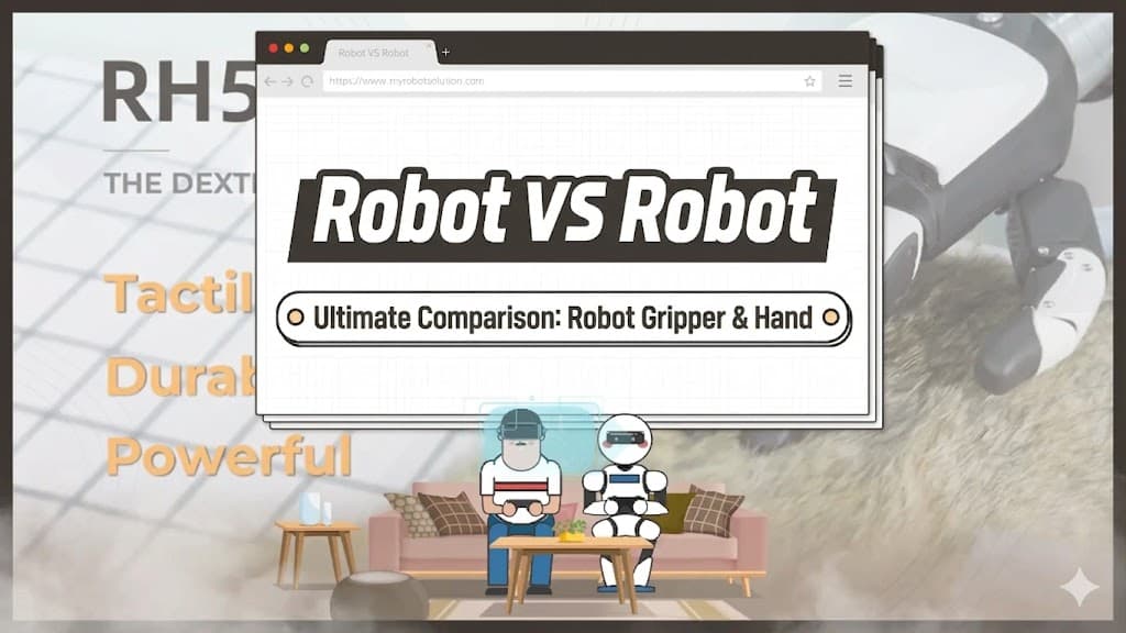 Ultimate Comparison of Robot Grippers & Hands: Tesollo vs. INSPIRE-ROBOTS