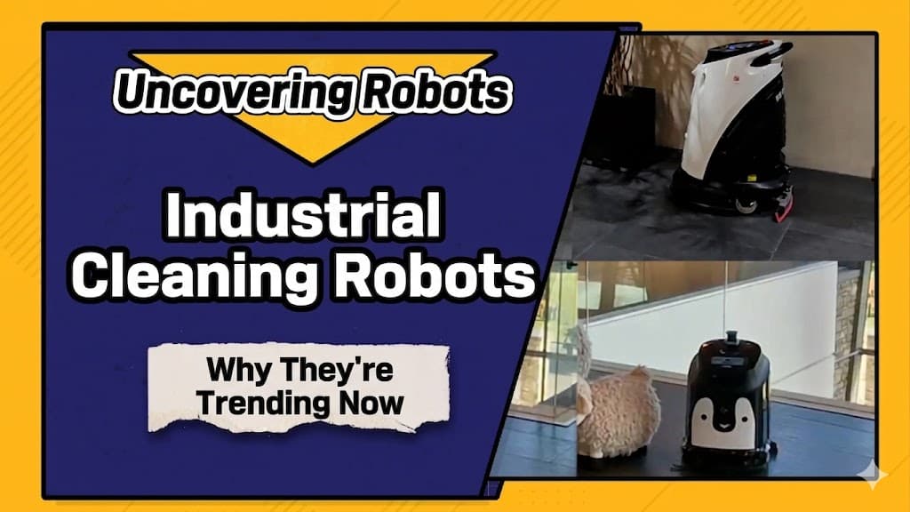 Industrial Cleaning Robots: A Waste of Money?? 🤔 Why More Than 10,000 Units Are Sold Annually in Japan and China